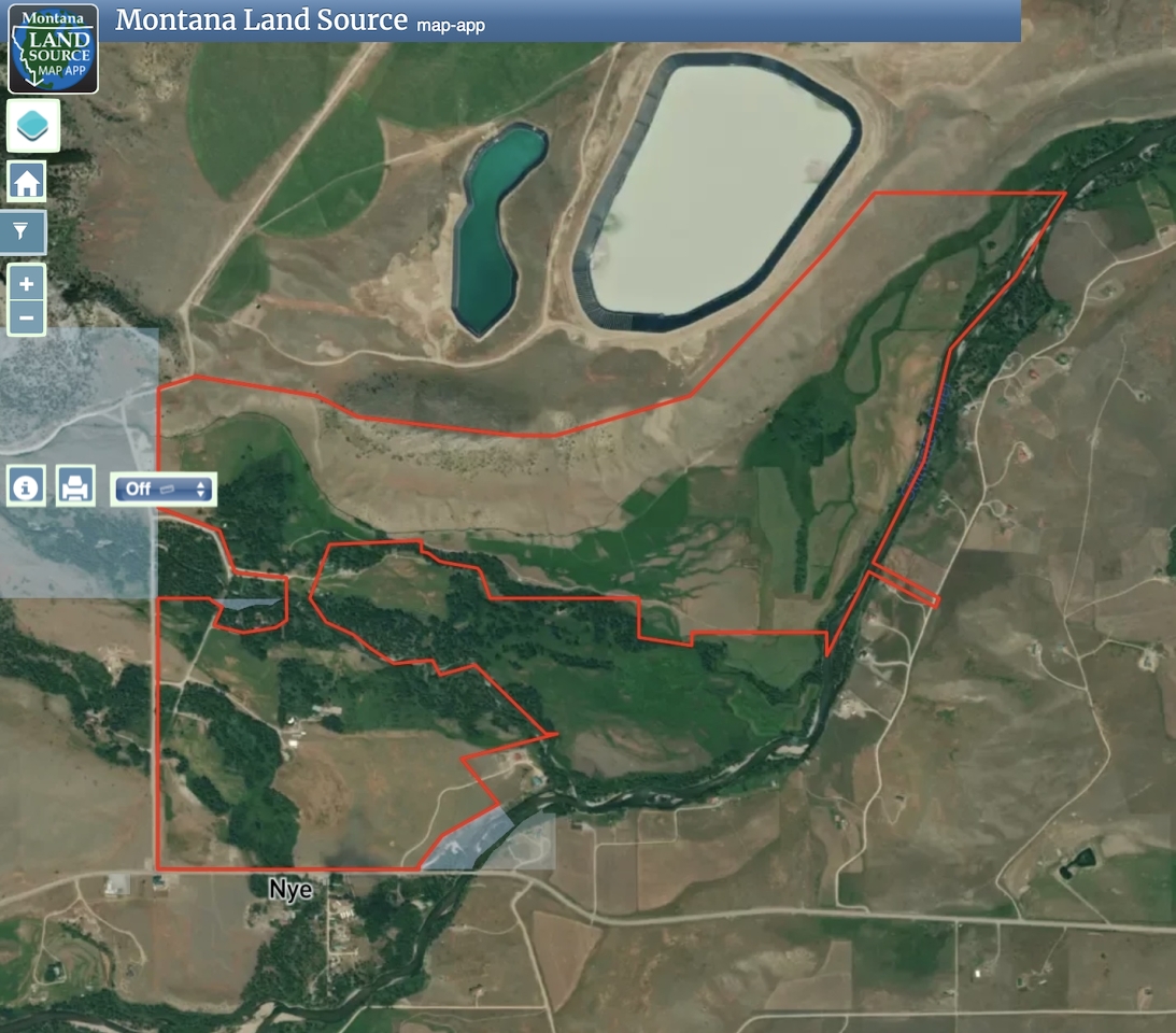 Ekwortzel Legacy Ranch 1896 map image