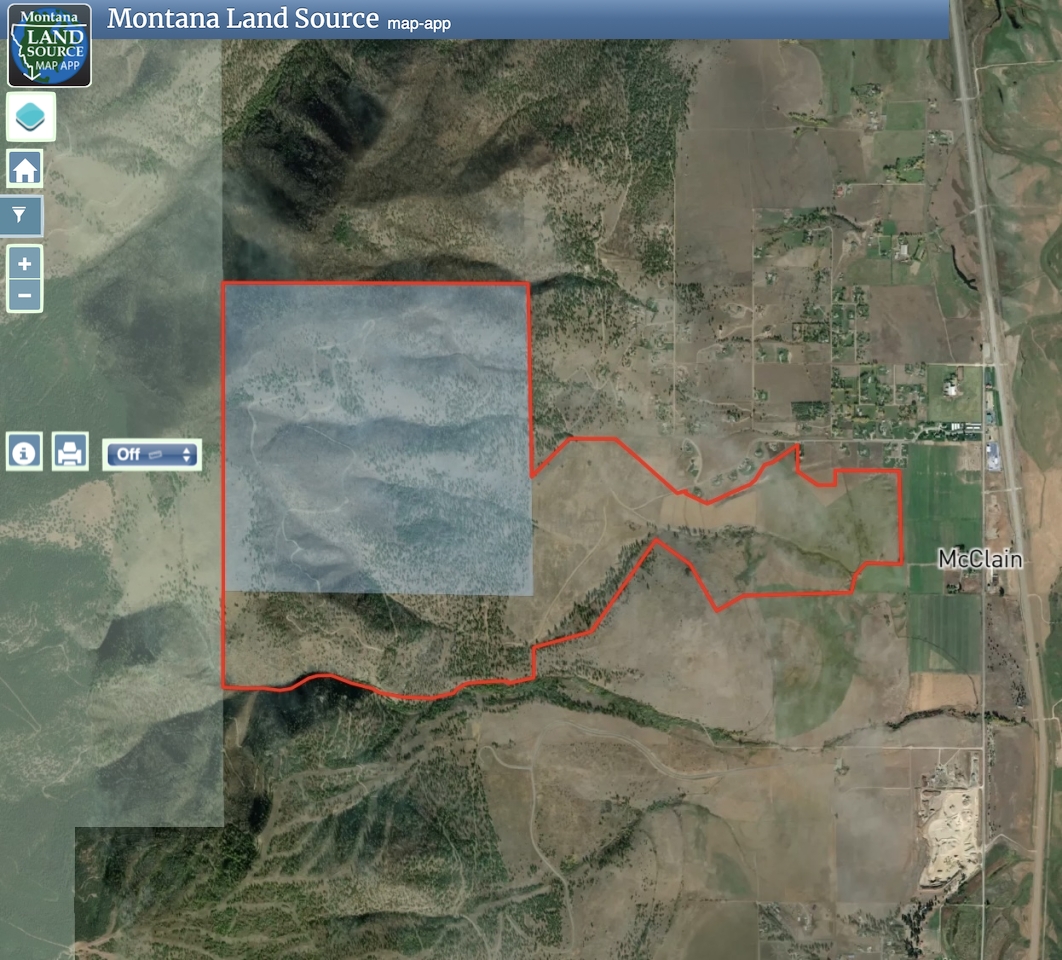 Peregrine Peak Ranch map image