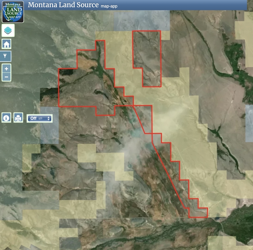 Coyote Creek Ranch map image