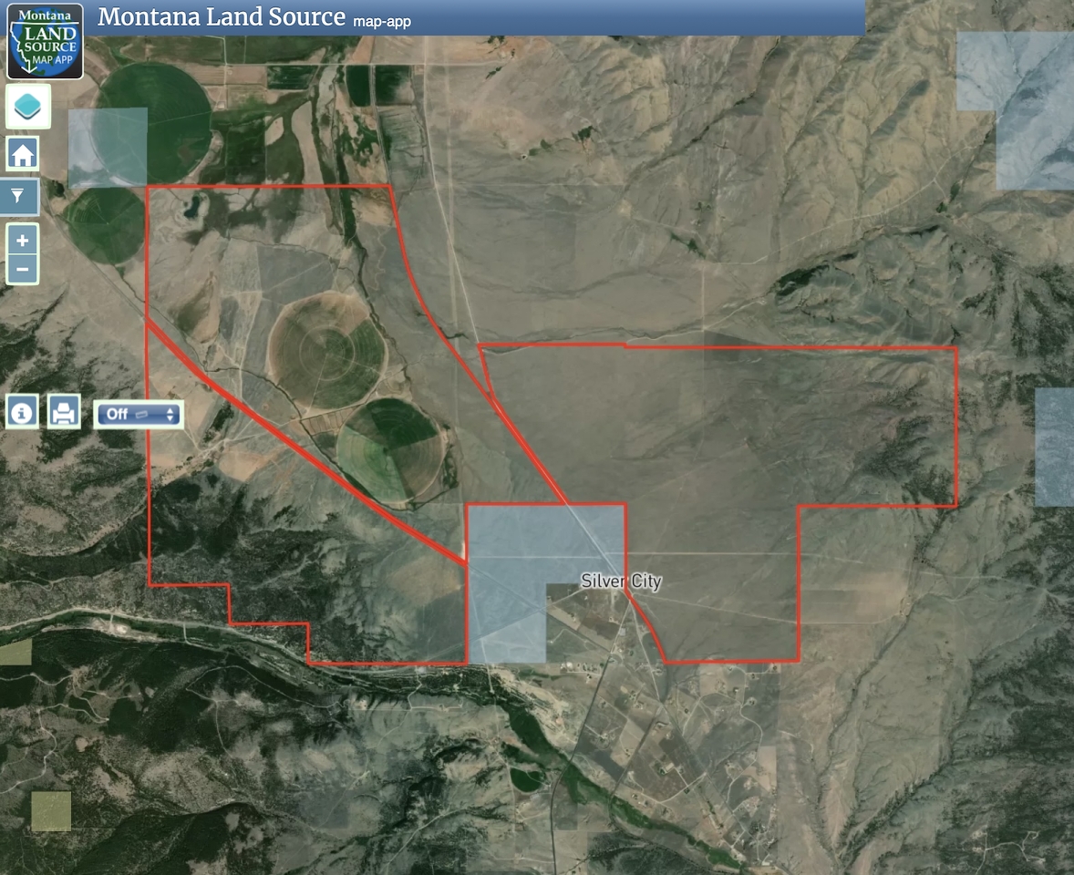 Canyon Creek Ranch map image