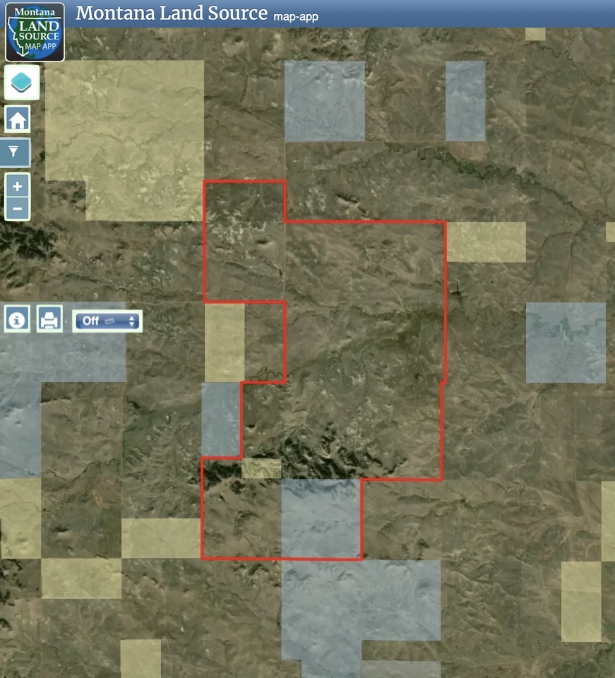 Hay Creek Ranch map image