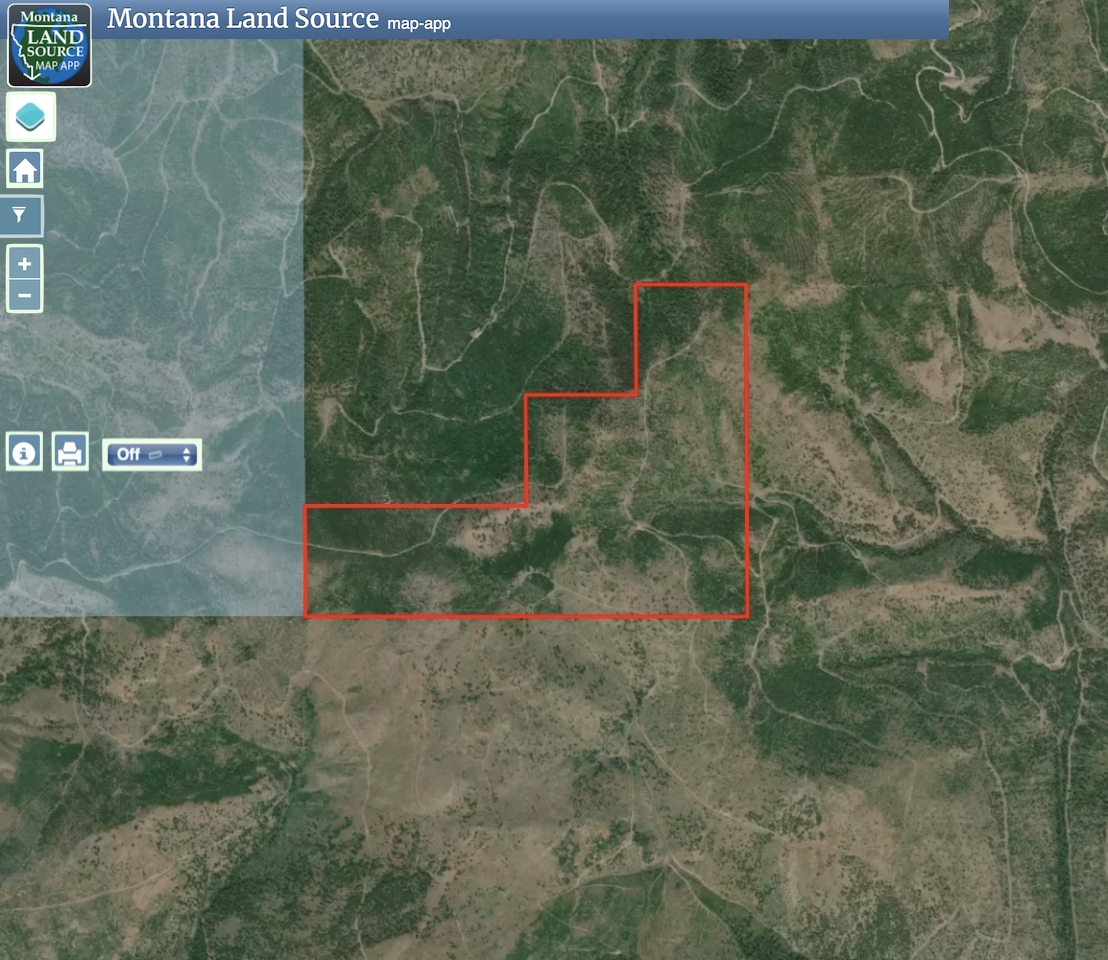 8 Tract, Dry Gulch map image