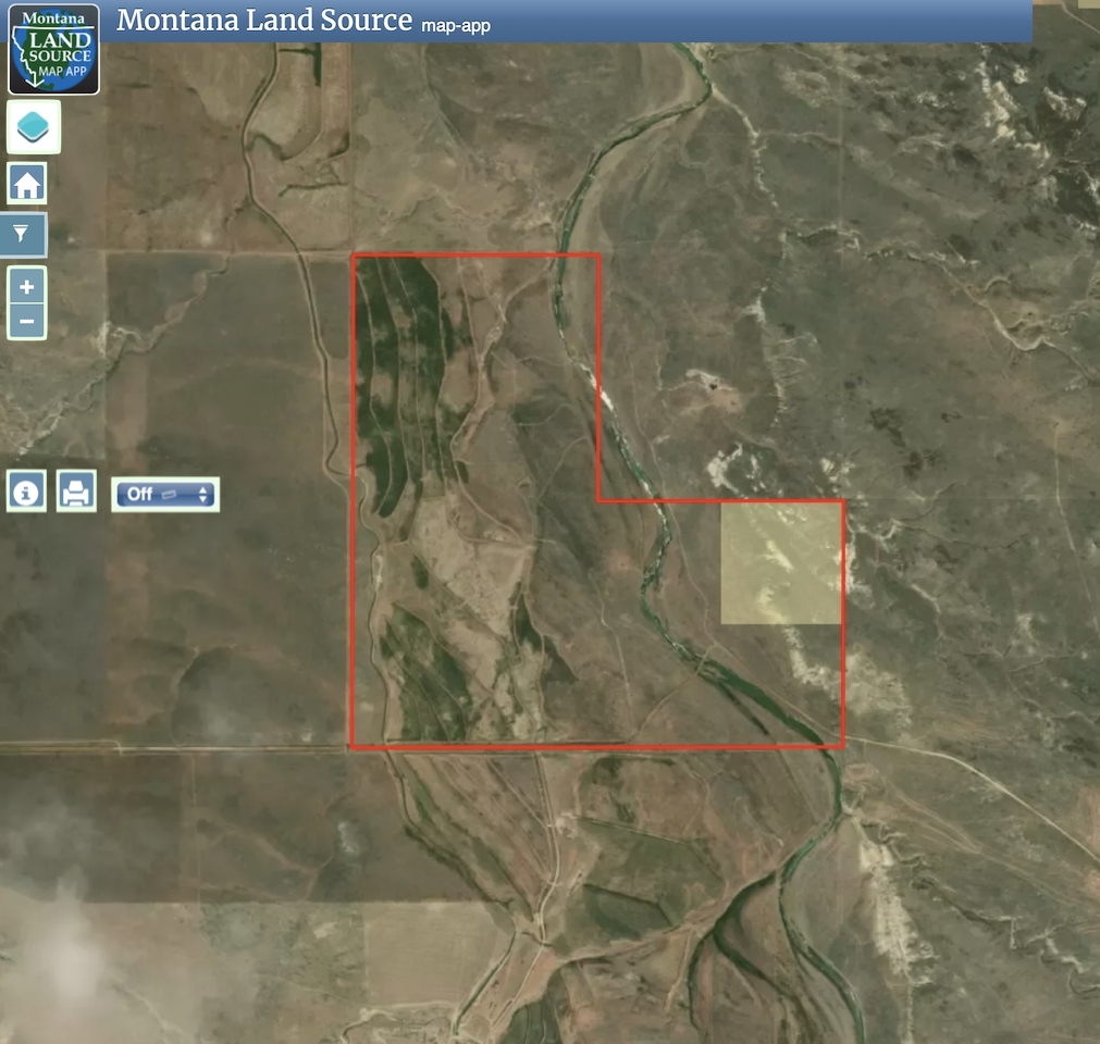 East Two Furrow Road map image