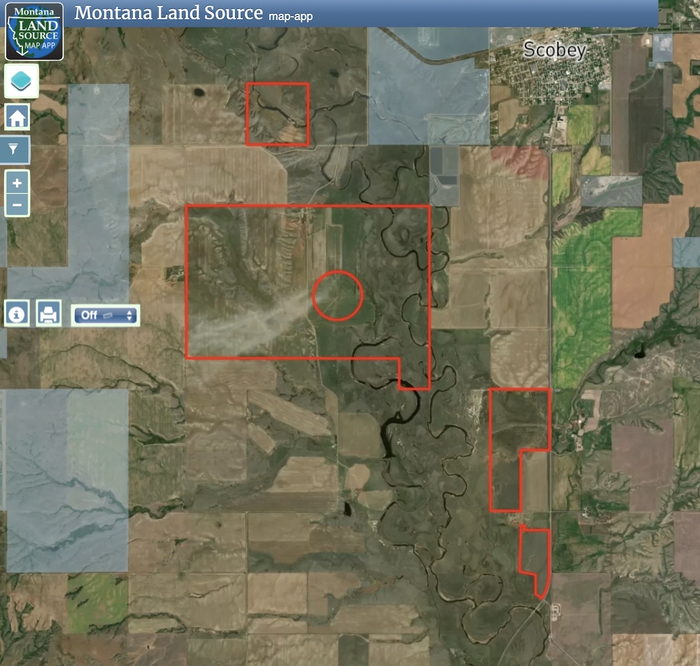 Northern Plains Farm and Ranch map image