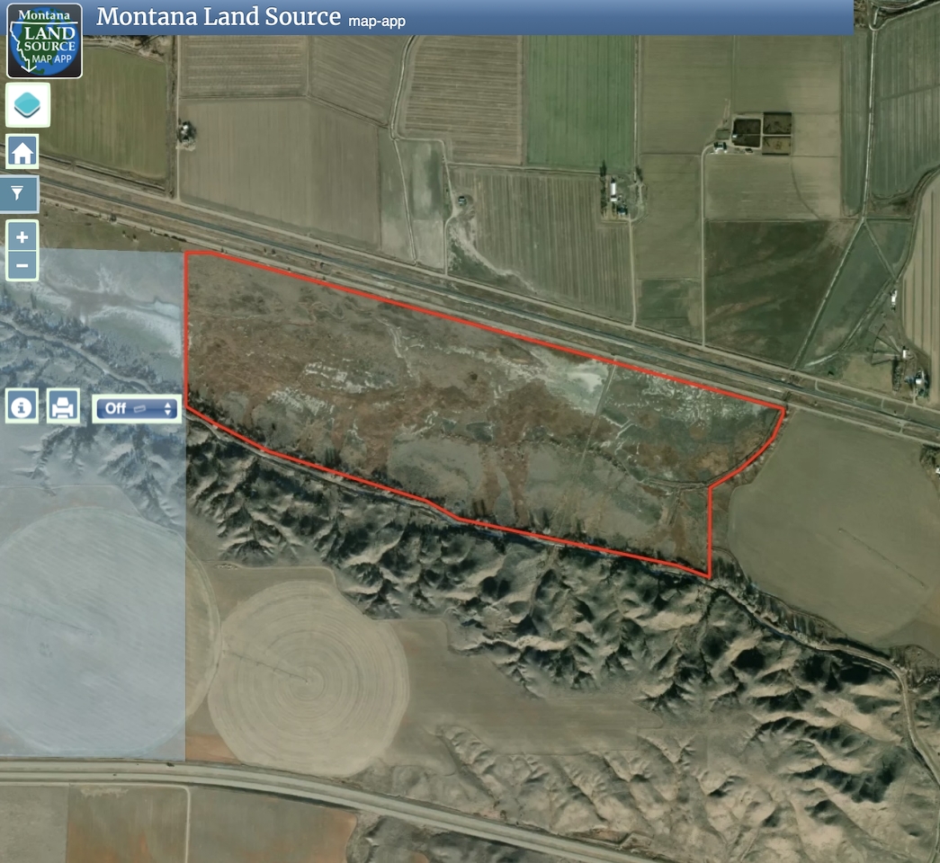 Old Highway 10 map image