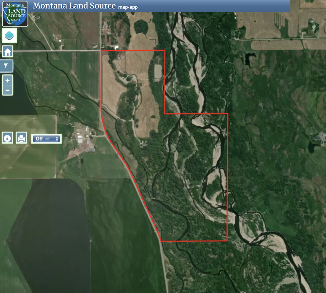 River Road Ranch map image