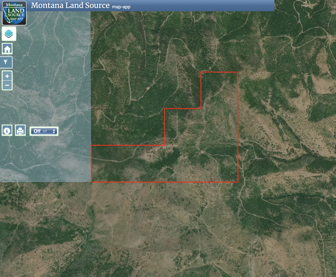 8 Tract, Garnet Range map image