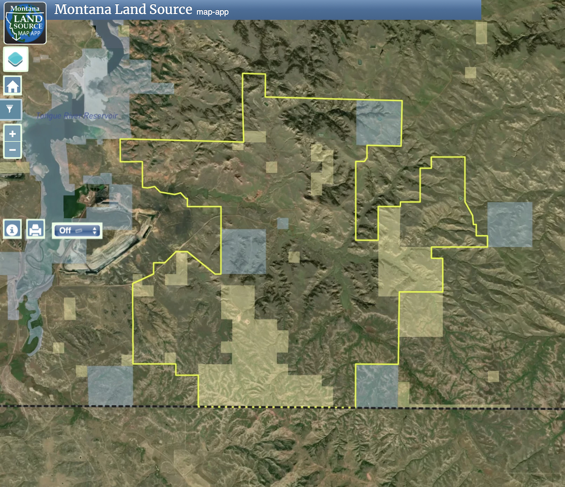 Holmes Ranch map image