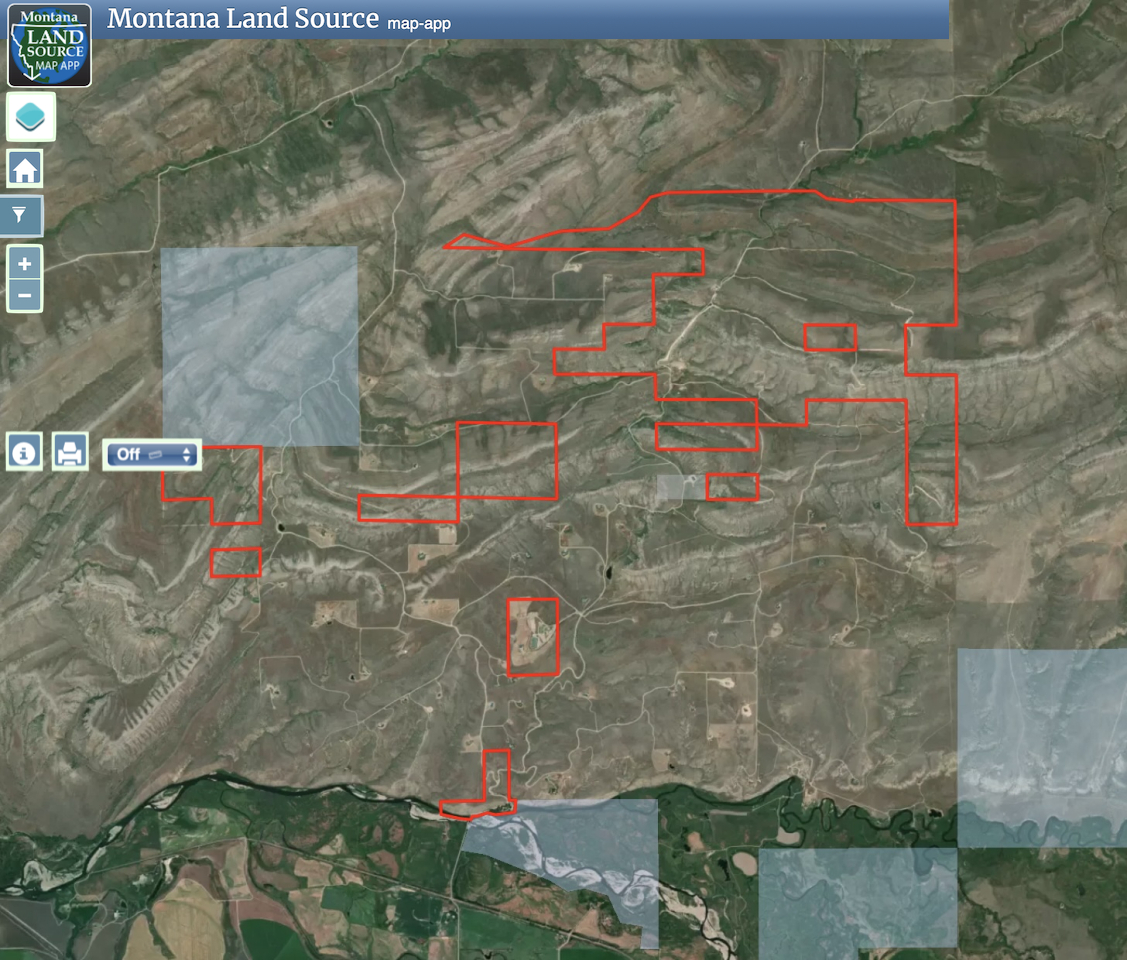 Gallatin River Ranch map image