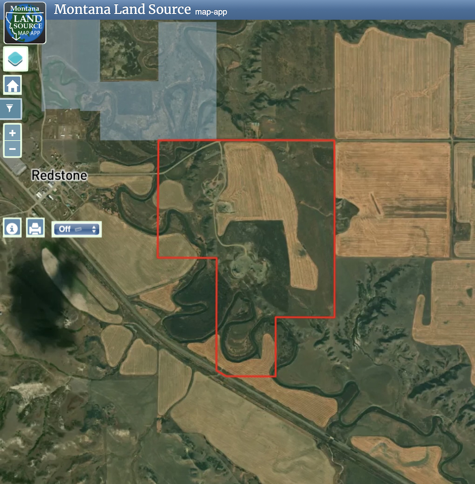 61 Redstone Road map image