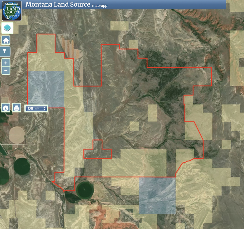 Home Place Ranch map image