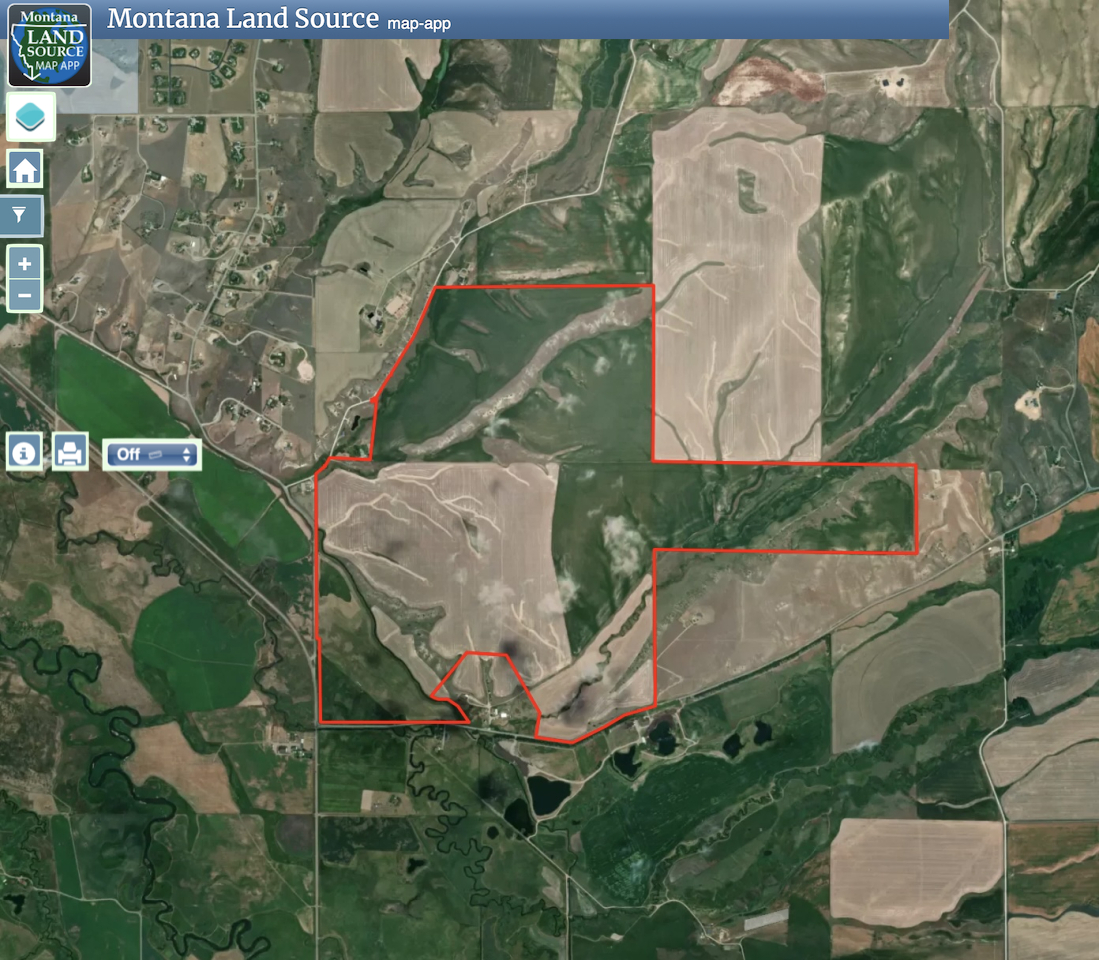 Reese Creek Road map image