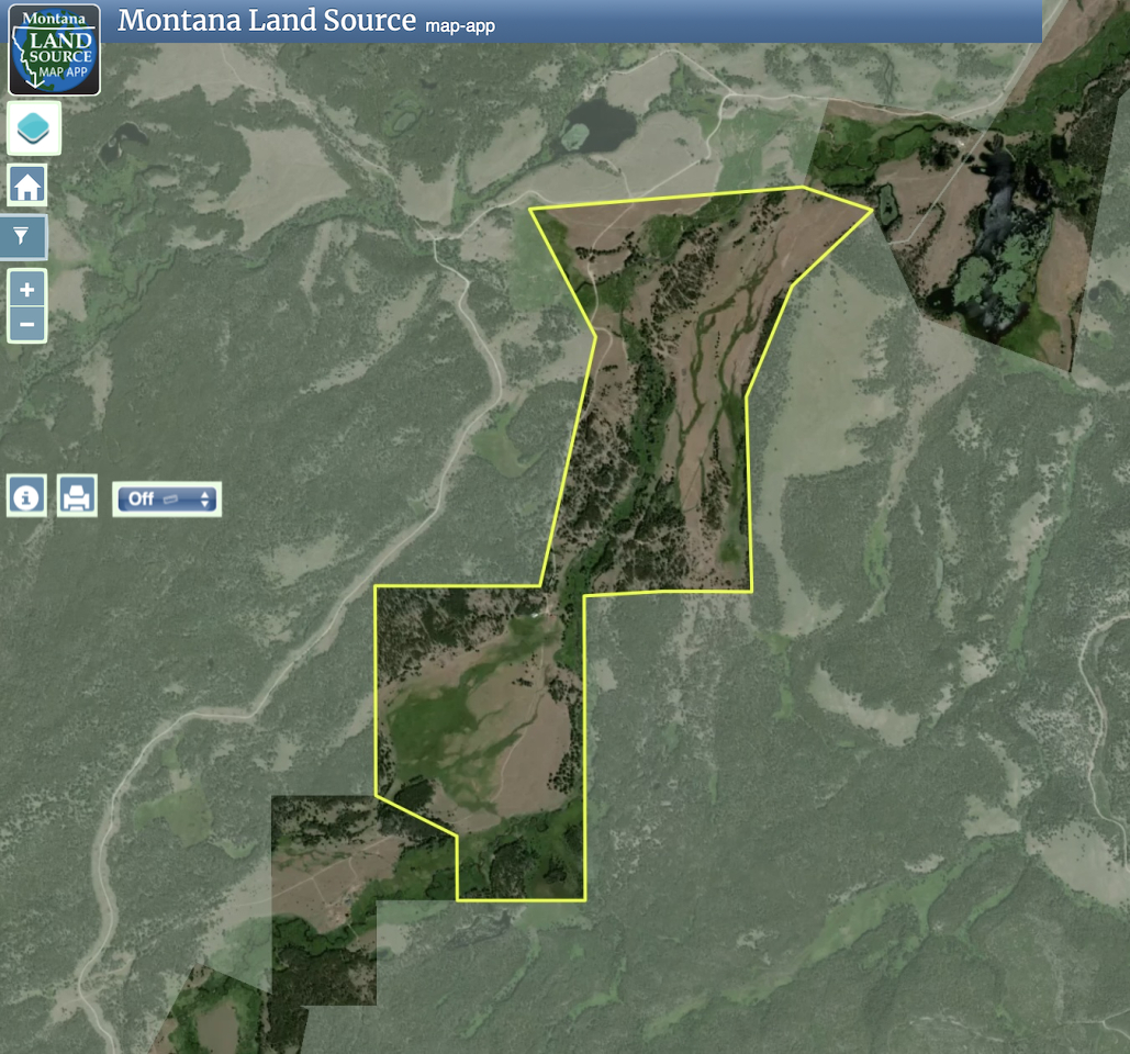 Big Hole River Ranch map image