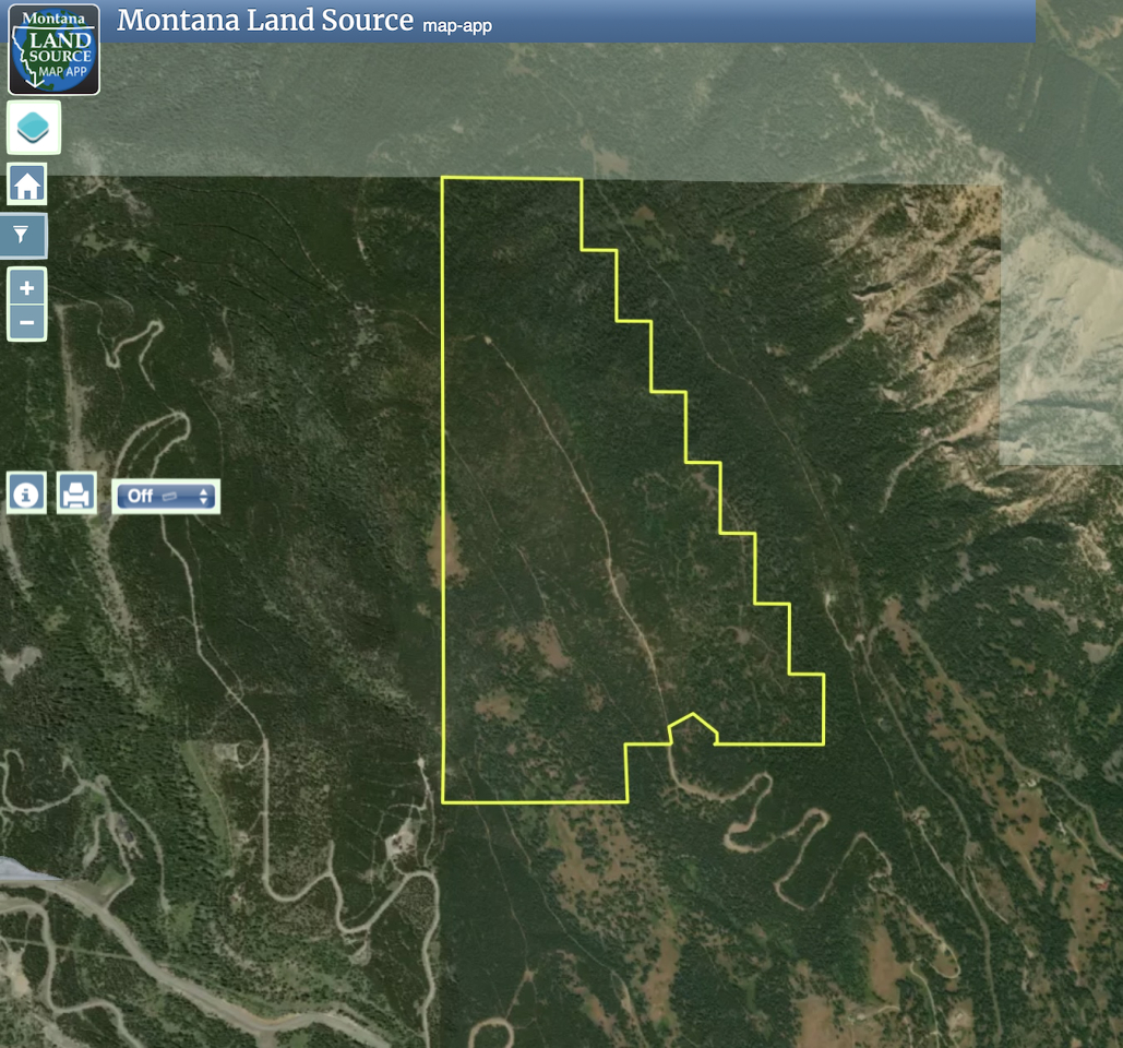 Ridge Fork Road map image