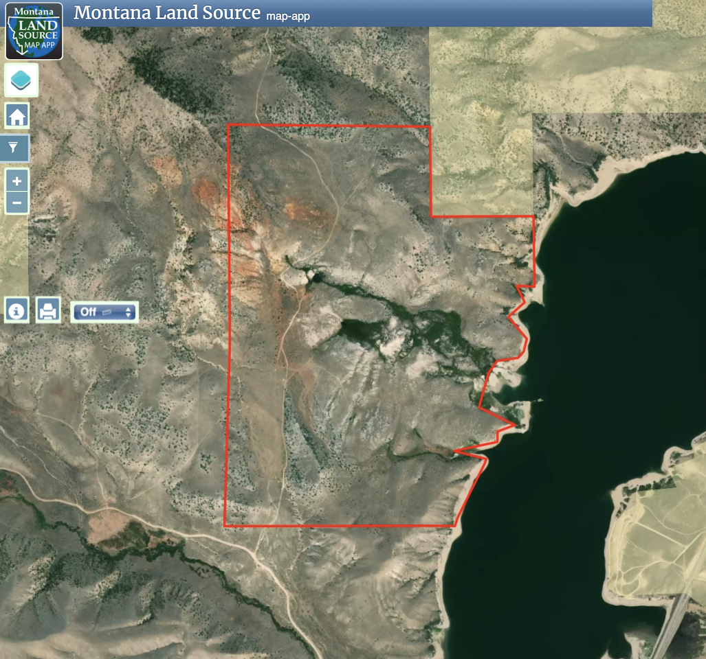 Blue Water Ranch map image