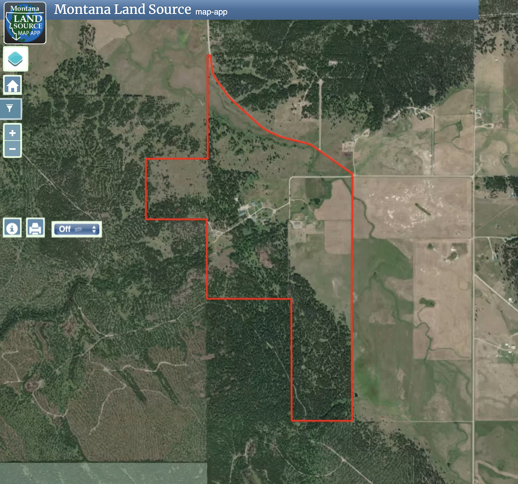 9701 Provence Lane map image