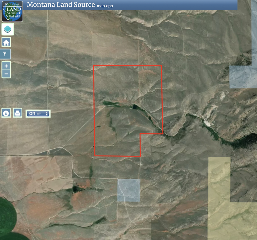 Ruby Foothills Ranch map image