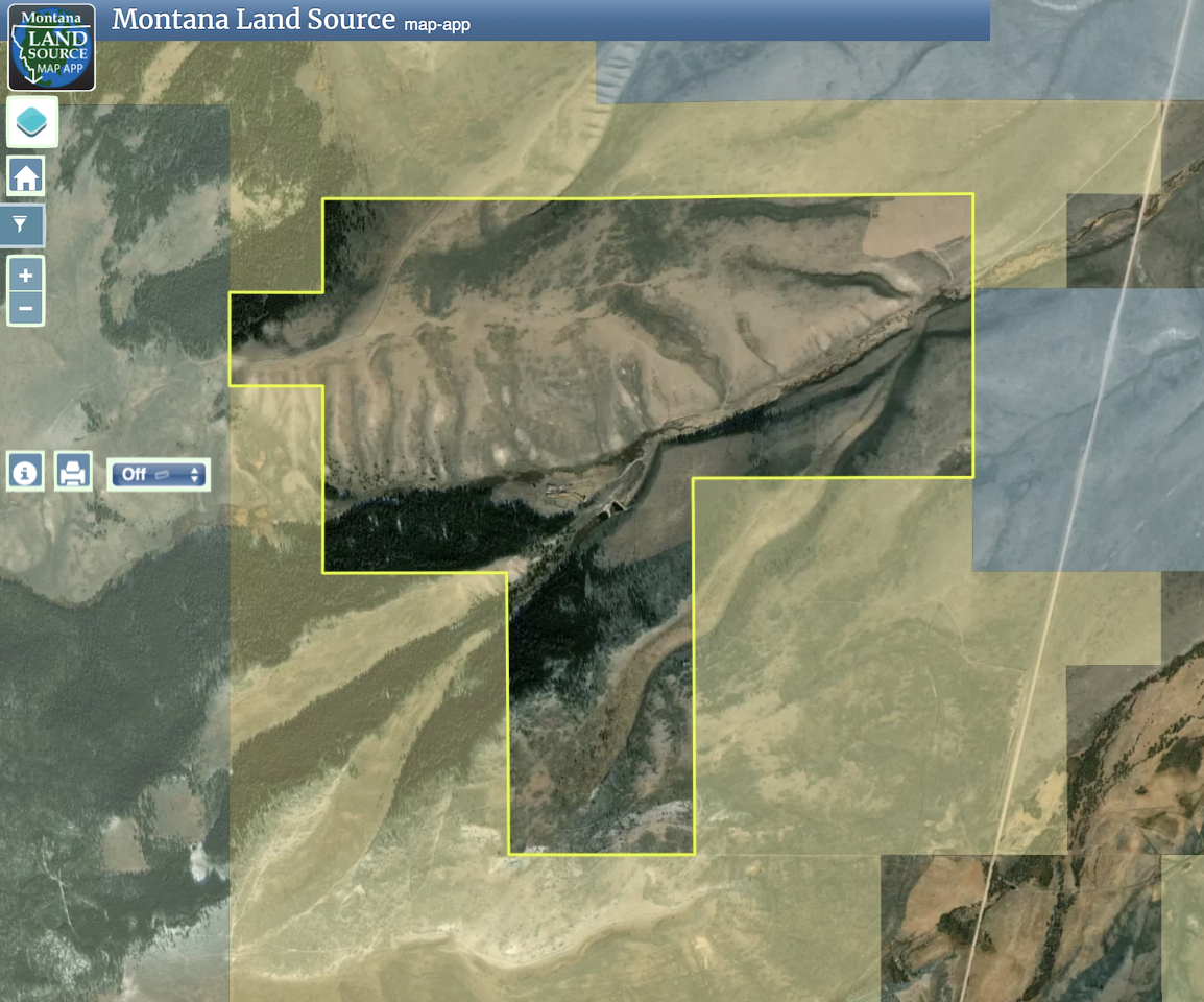Elk Canyon Ranch map image