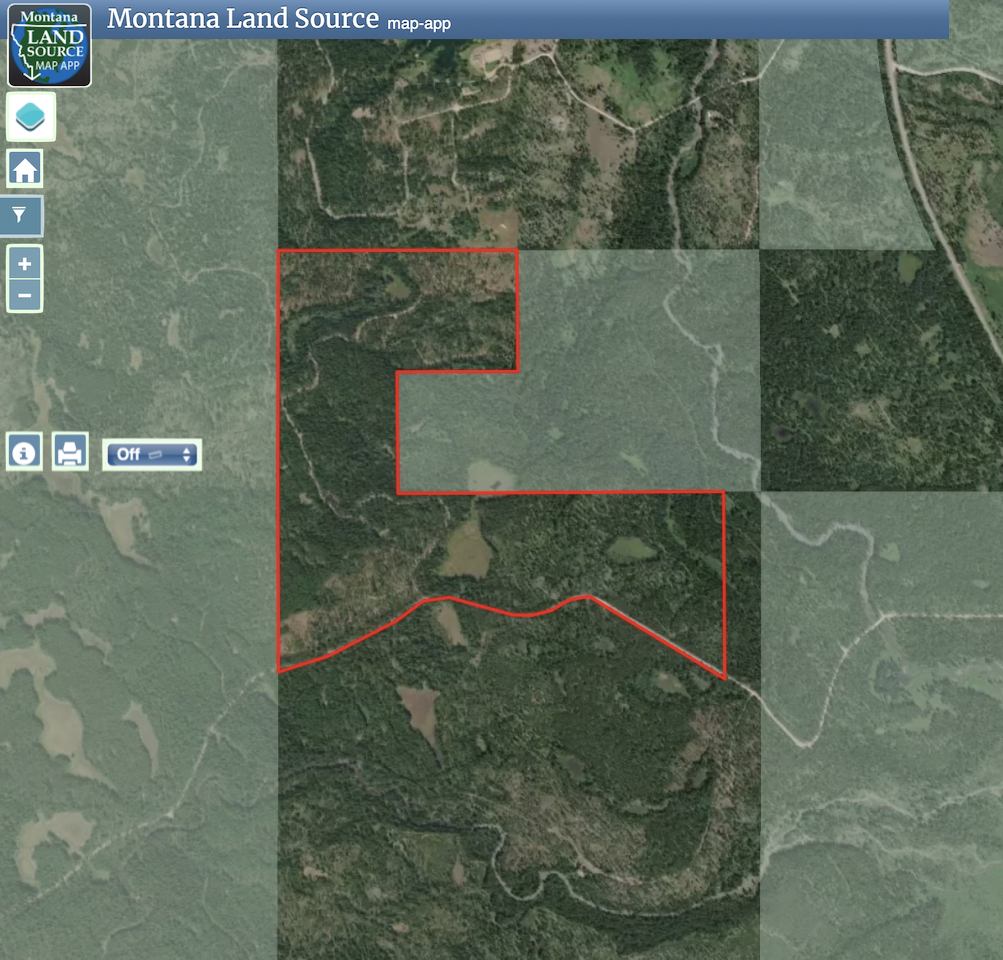 Lindbergh Lake Road map image