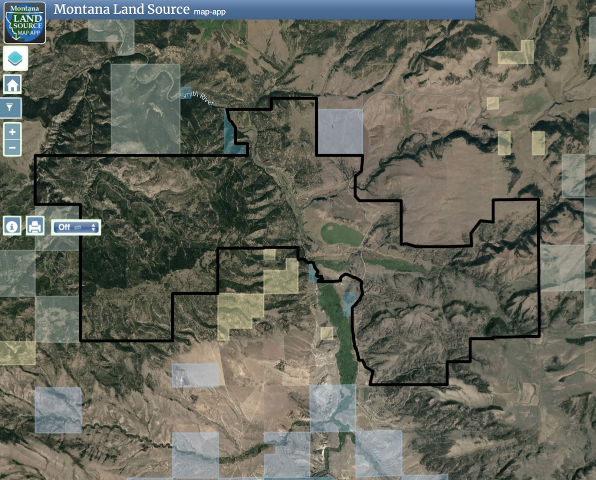 Smith River Ranch map image