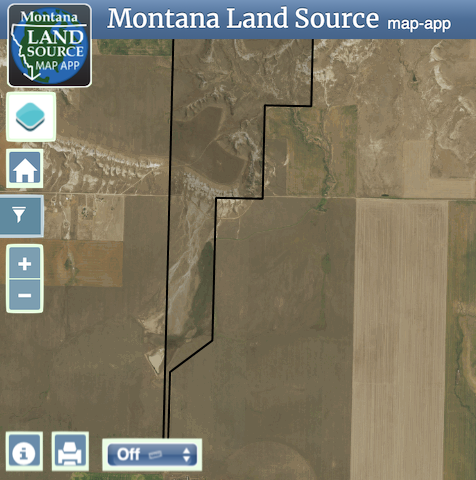 Sec 1 and Sect 12 T21N R02E map image