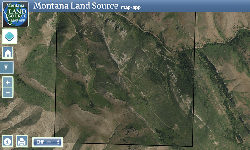 Sec 25 Dry Creek map image