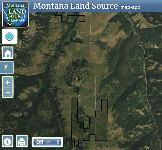 Sederholm Family Ranch map image