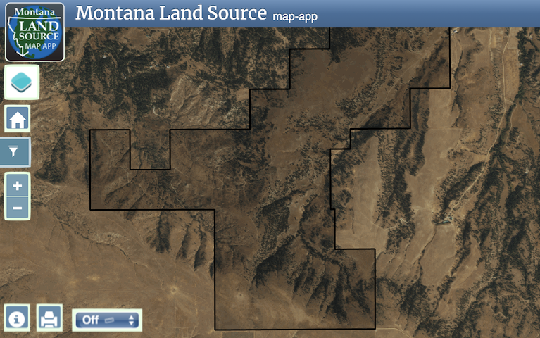 Shane Ridge Preserve map image