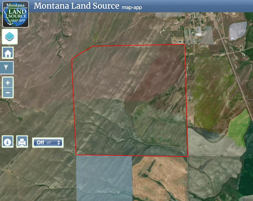 Shields Valley View Ranch map image