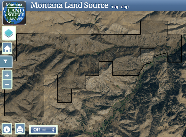 Silver Creek Ranch map image