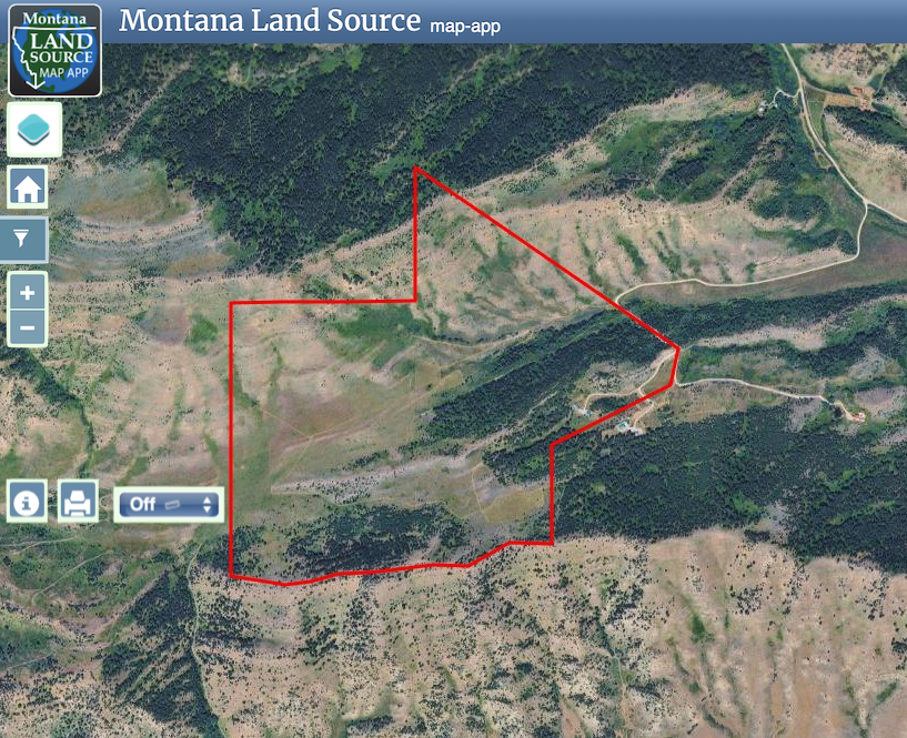 Sky Band Retreat map image