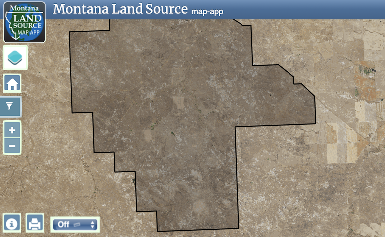 Smith Ranch map image