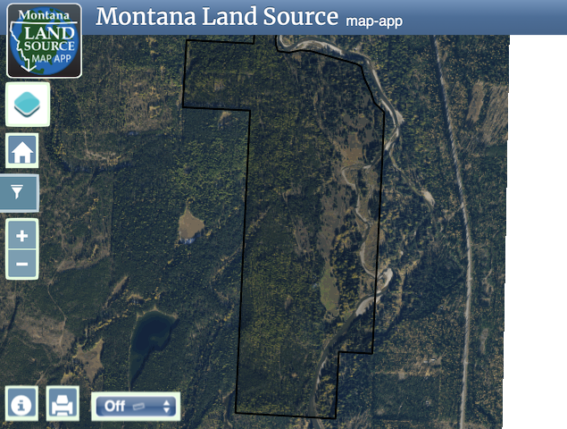 Smokin Rock Ranch map image