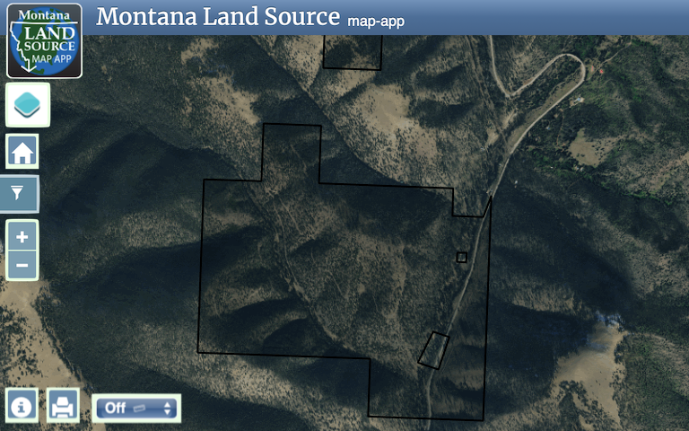 Specimen Creek map image