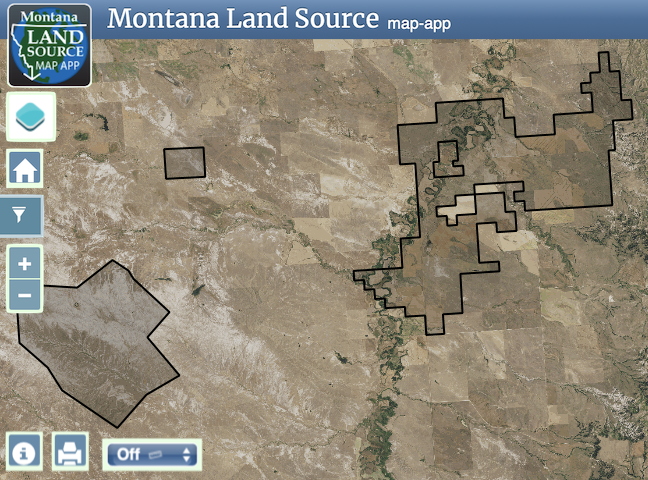 Speelman Creek Ranch map image