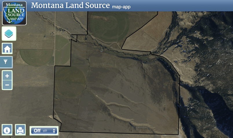 Sphinx Mountain Ranch map image