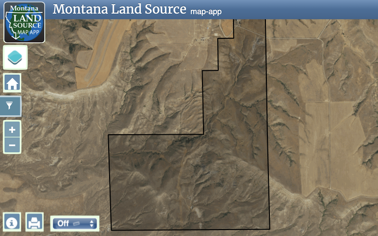 Standing Rock Ranch South map image