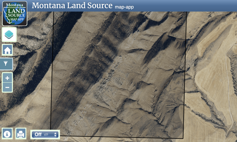 State Trust Land sale map image