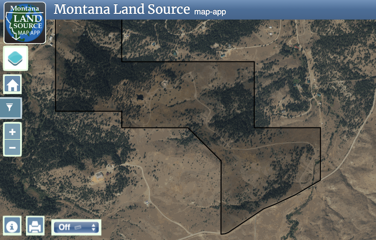 TBD Hump Creek RD map image