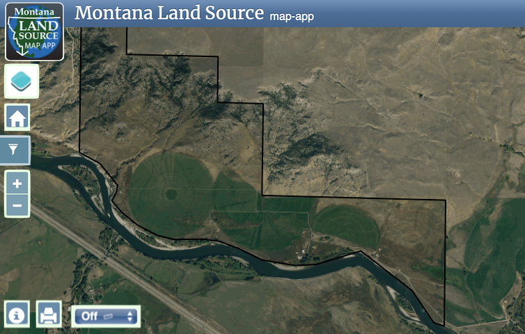 Taste of Montana map image