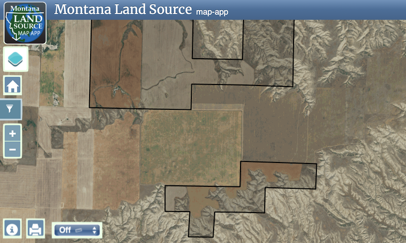 Teton Golden Acres map image