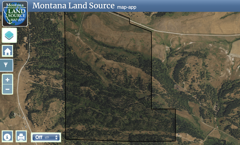 The Divide Ranch & The Divide Ranch Homestead map image