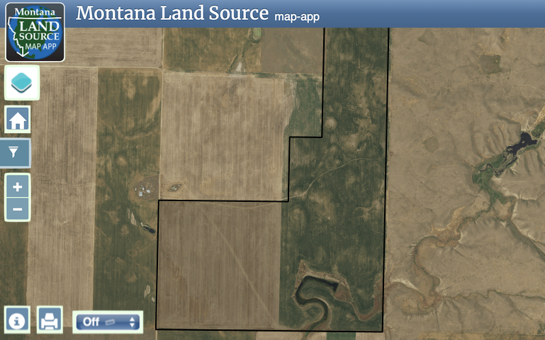 The Larson Farm map image