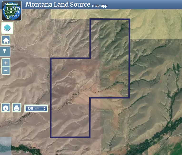 Three Creeks West map image