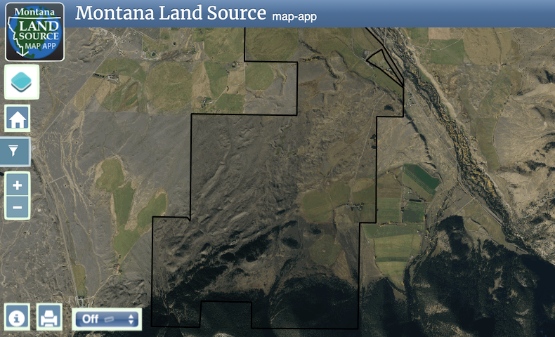Three Peaks Ranch map image