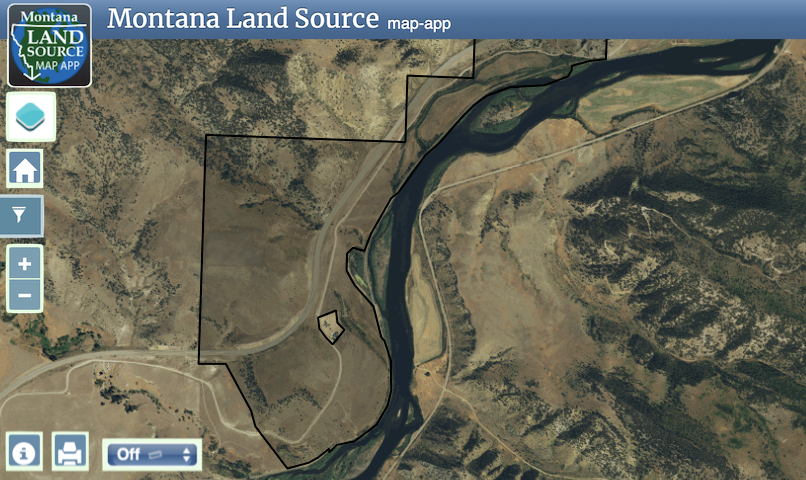 Tight Lines on the Missouri River map image