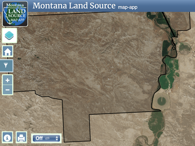 Tongue River Ranch map image
