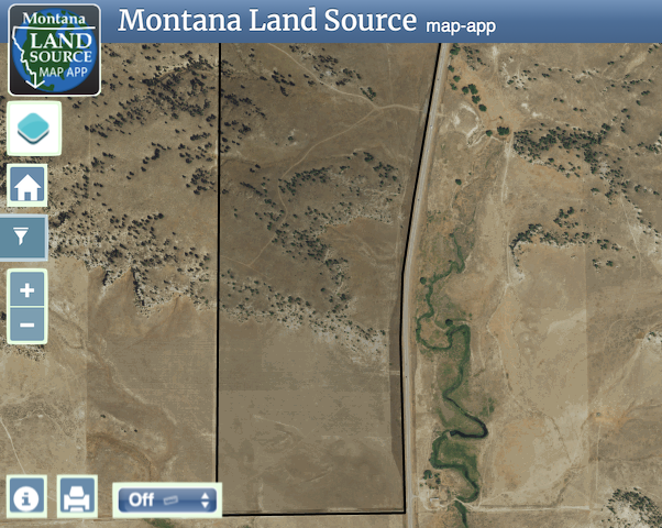 Tract H - Bull Mountains map image