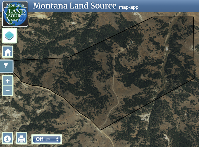 Trophy Ridge Cabin map image