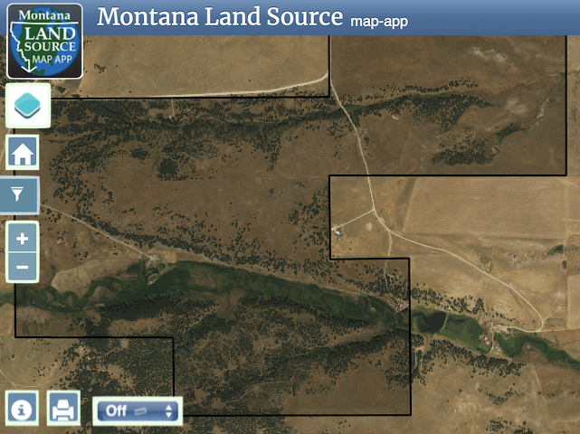 Turkey Track Ranch map image